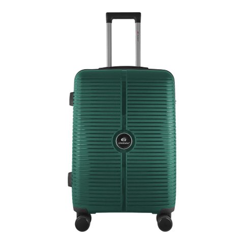Mala Média 23kg em Polipropileno Rodas 360º Gladiador Horizon P4m:verde