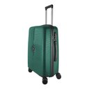 Ver imagem 2 de Mala Média 23kg em Polipropileno Rodas 360º Gladiador Horizon P4m:verde
