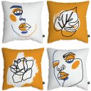 Ver imagem 1 de Capas De Almofada Dado Decor 40x40 - Kit Com 4 Unidades