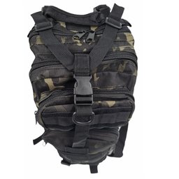 Mochila Tatica Militar Assalt 30l 3d Preta Camuflada - 3
