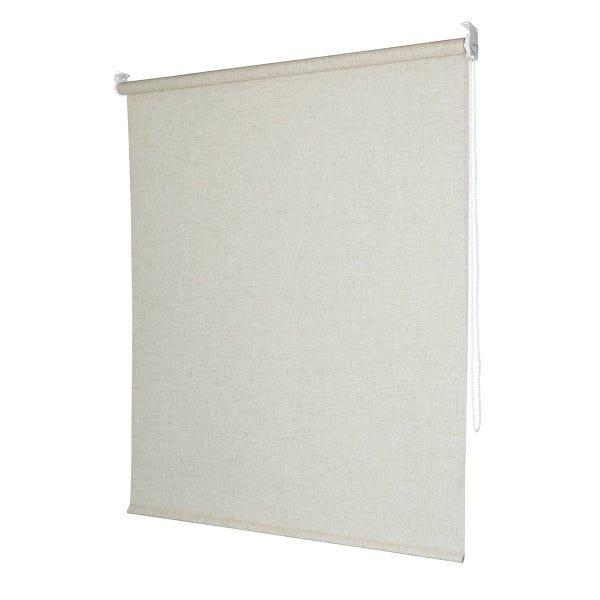 Persiana Soft Rolô Fibra Linho Translucida 1,00x2,20m Bege - 6
