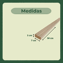Ver imagem 4 de 30 Ripas Sarrafos 3x7x50 Cm Madeira de Pinus Artesanato