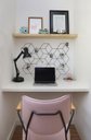 Ver imagem 2 de Bancada Suspensa com suporte invisível 100% MDF - 120X40X3cm