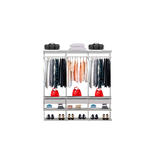 Closet Aramado - Linear Clr285 Gav Cor:branco;tamanho:1,90