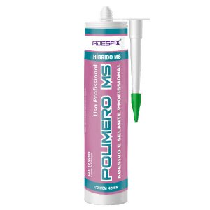 Selante Polimero Ms Cartucho 420Gr - Adesfix:Cinza