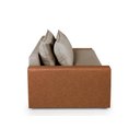 Ver imagem 7 de Sofá Cama Retrátil Panamá Casal Chenile Luxo Avelã