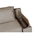 Ver mais imagens de Sofá Cama Retrátil Panamá Casal Chenile Luxo Avelã