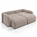 Ver imagem 3 de Sofá Cama Casal Retrátil e Reclinável 3 Lugares Capuccino Uruguai 196cm
