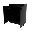 Ver imagem 7 de Balcão de Escritório Me4149 C/ 2 Portas C/ Chave Preto - Tecno Mobili