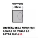 Ver imagem 3 de Botão para Acabamento Deca Aspen C35 - 4128218