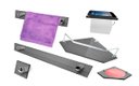 Ver imagem 2 de 1 Kit para Banheiro Diamante Fumê 02