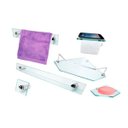 Ver imagem 2 de 1 Kit para Banheiro Diamante Incolor 02