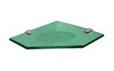 Ver imagem 4 de 1 Kit para Banheiro Diamante Verde 02
