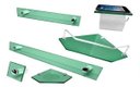 Ver imagem 1 de 1 Kit para Banheiro Diamante Verde 02