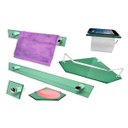Ver imagem 2 de 1 Kit para Banheiro Diamante Verde 02