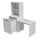 Ver imagem 4 de Armário com Mesa de Estudos Infantil 100% Mdf