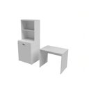 Ver imagem 2 de Armário com Mesa de Estudos Infantil 100% Mdf
