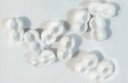 Ver imagem 1 de KIT 10 PEÇAS DE EMENDA COR BRANCA PARA CORRENTES 3,5MM DE CORTINA ROLÔ