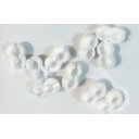 Ver imagem 1 de KIT 10 PEÇAS DE EMENDA COR BRANCA PARA CORRENTES 3,5MM DE CORTINA ROLÔ