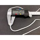 Ver imagem 2 de Rolo Corda para Persiana Vertical 2mm - Cor Branca - 400 Metros