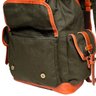 Mochila com Detalhes em Couro para Viagem e Notebook 15.6" - Henry - Beatnik e Sons - Verde Musgo - 4