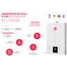 Aquecedor de Água a Gás Digital Rheem 15 Litros Glp Bivolt Branco - 7
