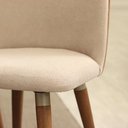 Ver imagem 4 de Conjunto de Jantar Mesa Retangular Lintz 8 Cadeiras Giratória Dakota - Canella C/ Caramelo