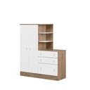 Ver imagem 1 de Guarda Roupa com Cómoda Doce Sonho Qmovi 4070