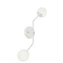 Ver imagem 4 de Arandela Aro Branco Jabuticaba Globo De Vidro Orby