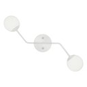 Ver imagem 1 de Arandela Aro Branco Jabuticaba Globo De Vidro Orby