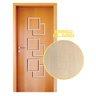 Folha de Porta 210x90cm Frisada Hdf Modelo 44 Mapaf - 1