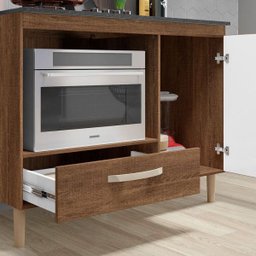 Balcao para Cooktop Fit Evora Rustico Nicioli - 2