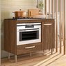 Balcao para Cooktop Fit Evora Rustico Nicioli - 1