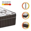 Ver imagem 4 de Colchão Solteiro Polar Espuma Orthoface Polar 88x188x25cm Marrom Suporta até 120kg