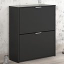 Ver imagem 3 de Sapateira Armário Organizador Basculante 12 Pares 2 Portas:onix