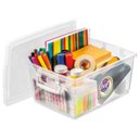 Ver imagem 2 de 4 Caixas Organizadoras Travas e Alças 4l Bel Ordene para Armário Closet Incolor