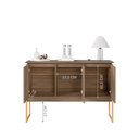 Ver imagem 3 de Buffet Dourado 3 Portas Affara Dourado