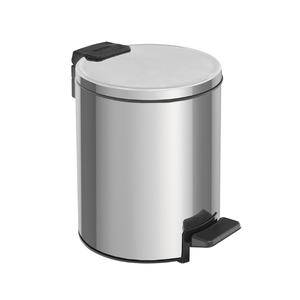 Lixeira C/ Pedal Loop 3l Aco Inox C/ Acab. Polido (94547003) - Tramontina