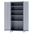 Ver imagem 3 de Armário de Aço c/ 02 portas – PA 80 – 1,98×0,80×0,40m – CHAPA # 26 – AMAPA – 12110