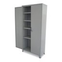 Ver imagem 1 de Armário de Aço c/ 02 portas – PA 80 – 1,98×0,80×0,40m – CHAPA # 26 – AMAPA – 12110