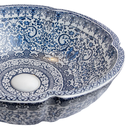 Ver imagem 3 de Cuba Apoio Evier Lisboa Azul e Branca 41x15