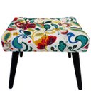 Ver imagem 2 de Puff Capitonê Luxo em Jacquard