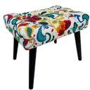 Ver imagem 1 de Puff Capitonê Luxo em Jacquard