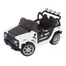 Jipe Infantil Elétrico Jeep Off Road 12v Bang Toys com 2 Motores e Controle Remoto - Branco - 1
