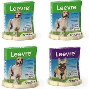 Kit Coleira Leevre 3Un G 63Cm + 1Un P 48Cm