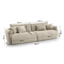 Ver imagem 3 de Sofá 2 Lugares 260cm Comfy CabeCasa MadeiraOriginals
