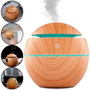 Umidificador Pequeno Ultrassônico Portátil Decorativo Led