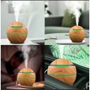 Ver imagem 2 de Umidificador Pequeno Ultrassônico Portátil Decorativo Led