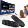 Controle Mini Teclado Mouse Wireless em LED 7 Cores Smart TV Kapbom - 1