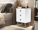 Ver imagem 2 de Mesa Madri 3 Gavetas Mini Cômoda